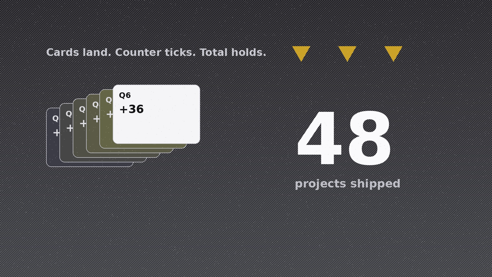 Accumulating Cards and Counter preview