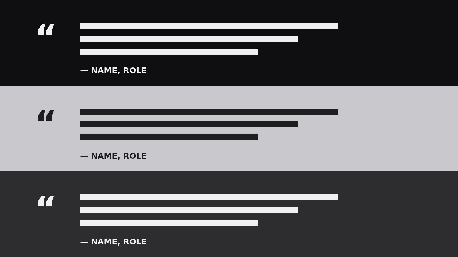 Colour Block Testimonials preview