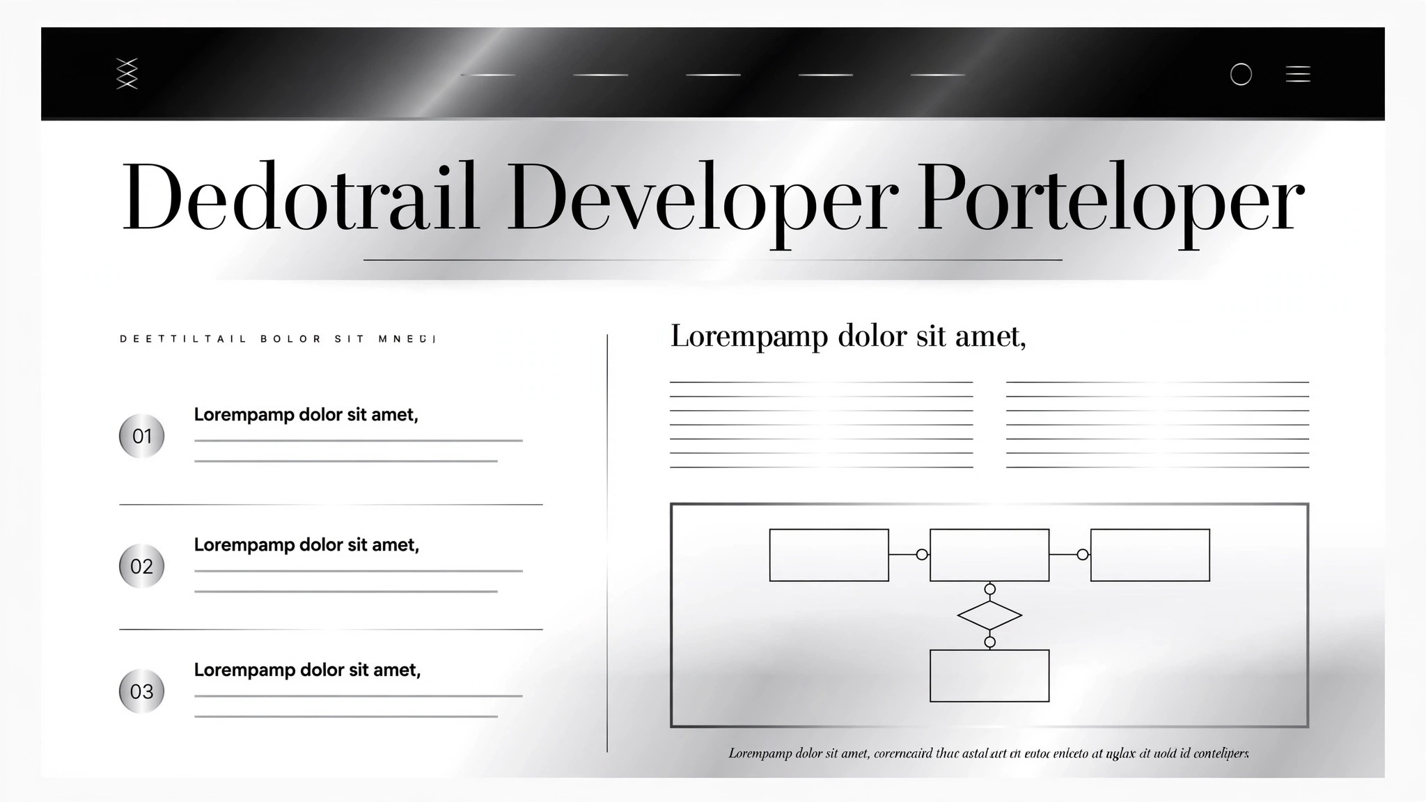 Editorial Dev Portfolio preview