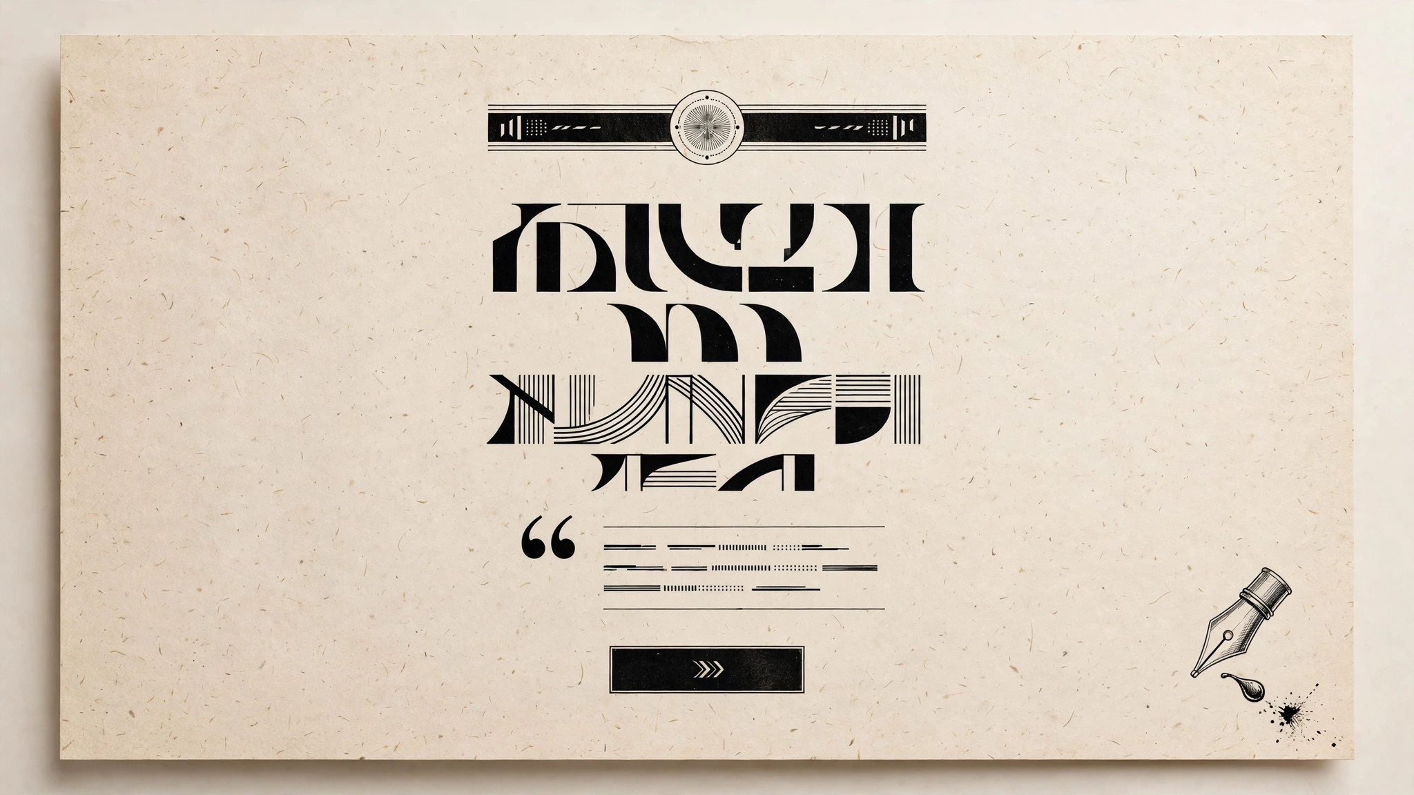 Editorial Ink Landing preview