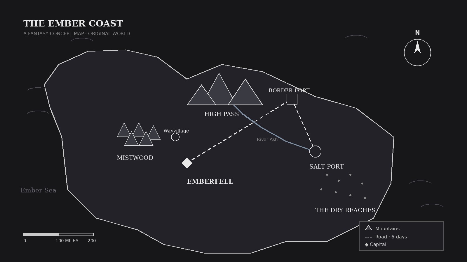 Fantasy Concept Map preview