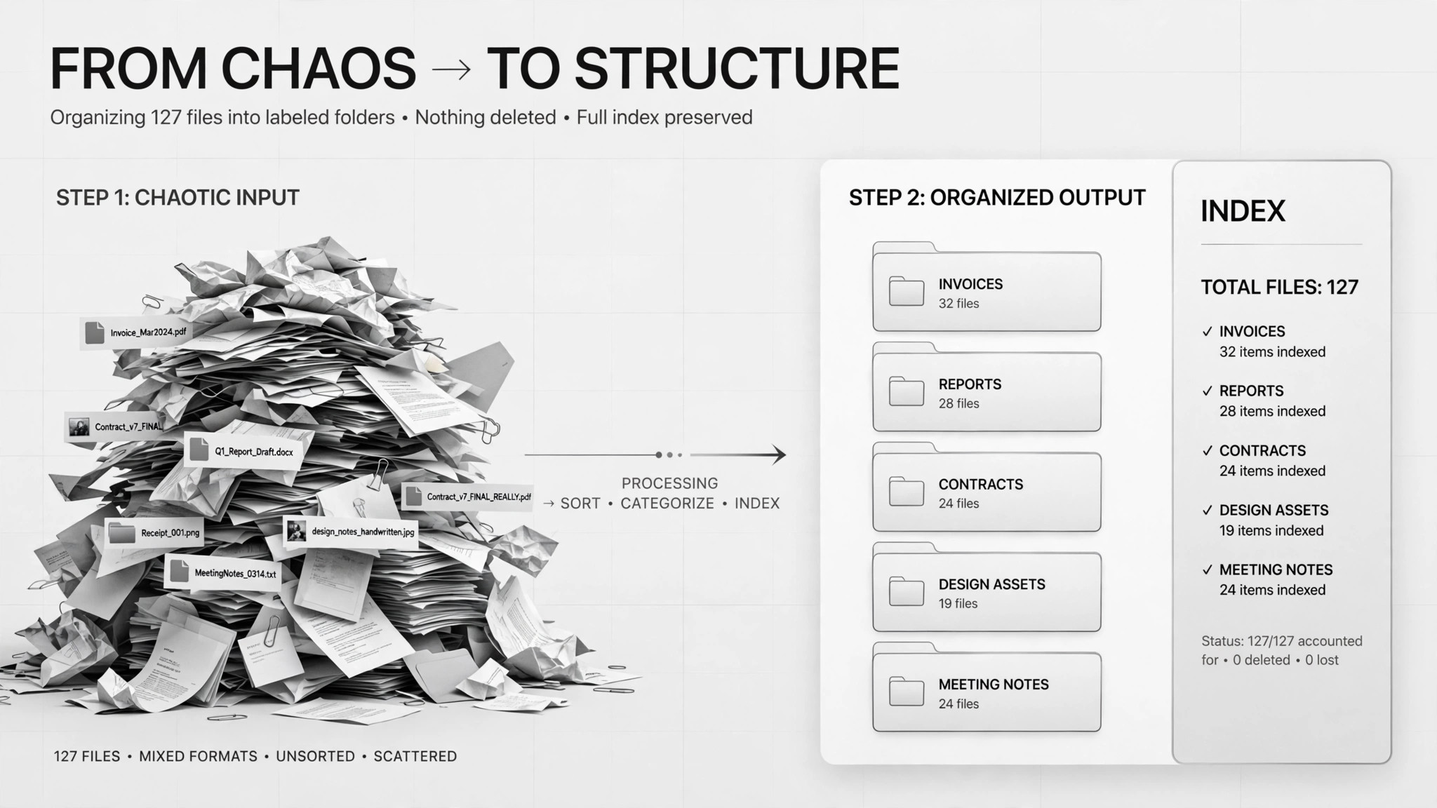 File Organizer preview
