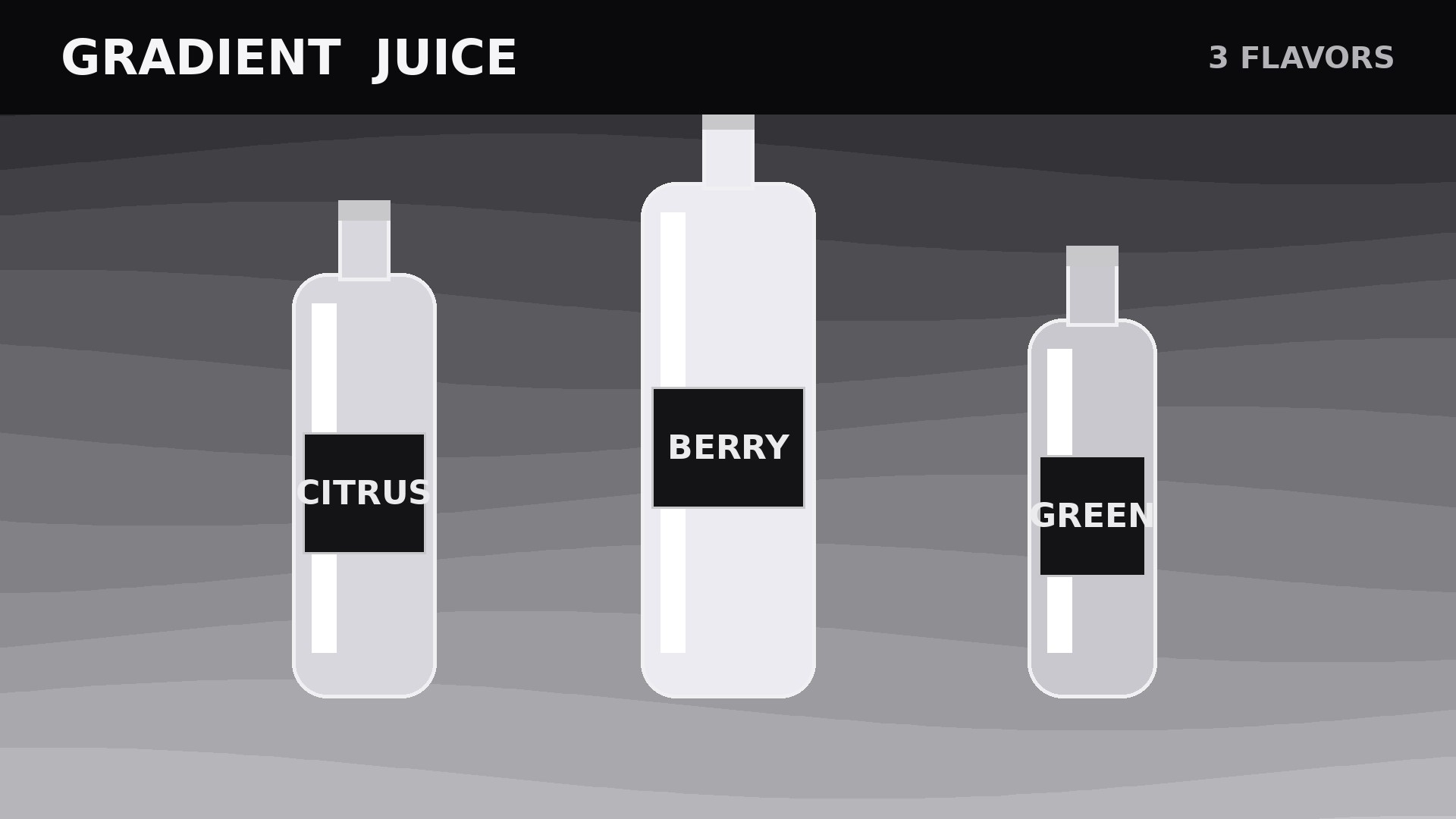 Gradient Juice Brand Site preview