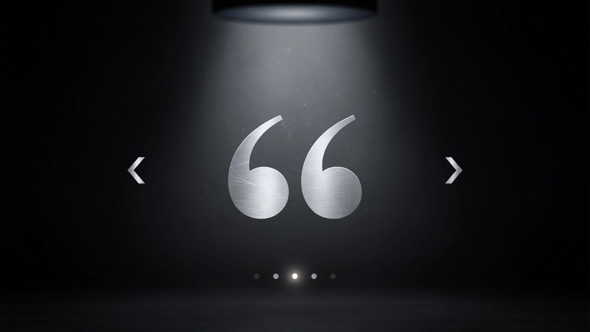 Minimal Testimonial Carousel preview