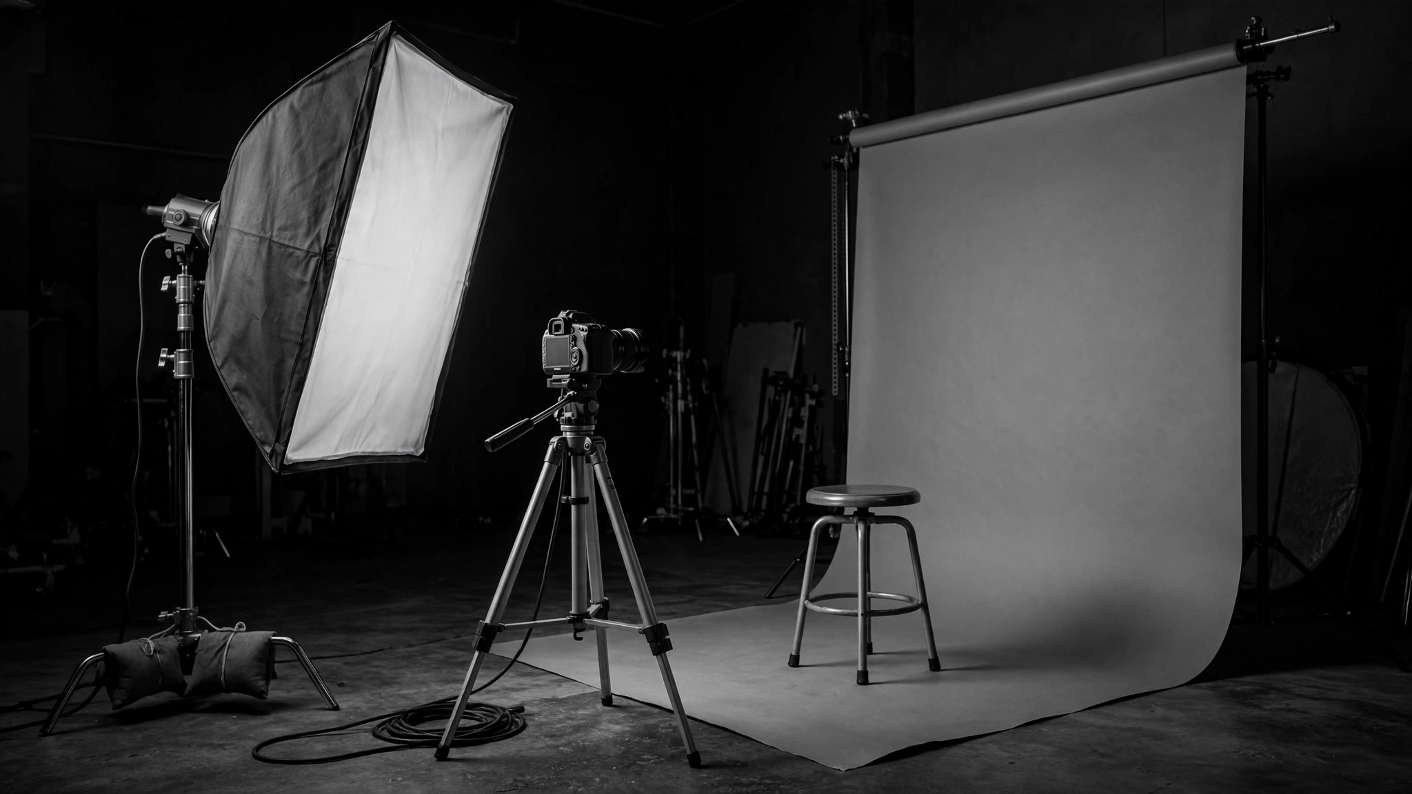 Monochrome Studio Portrait preview