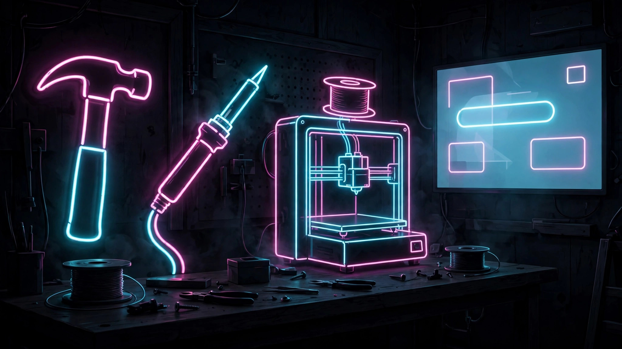 Neon Makers Deck preview