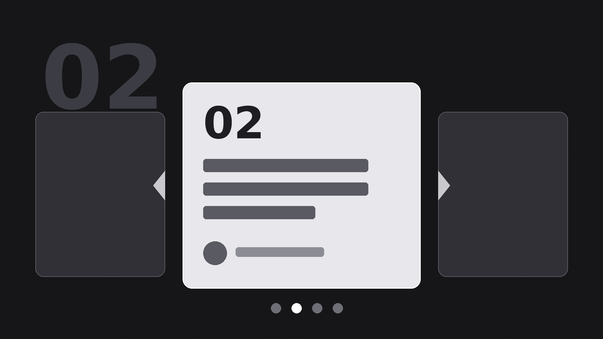Numbered Testimonial Slider preview
