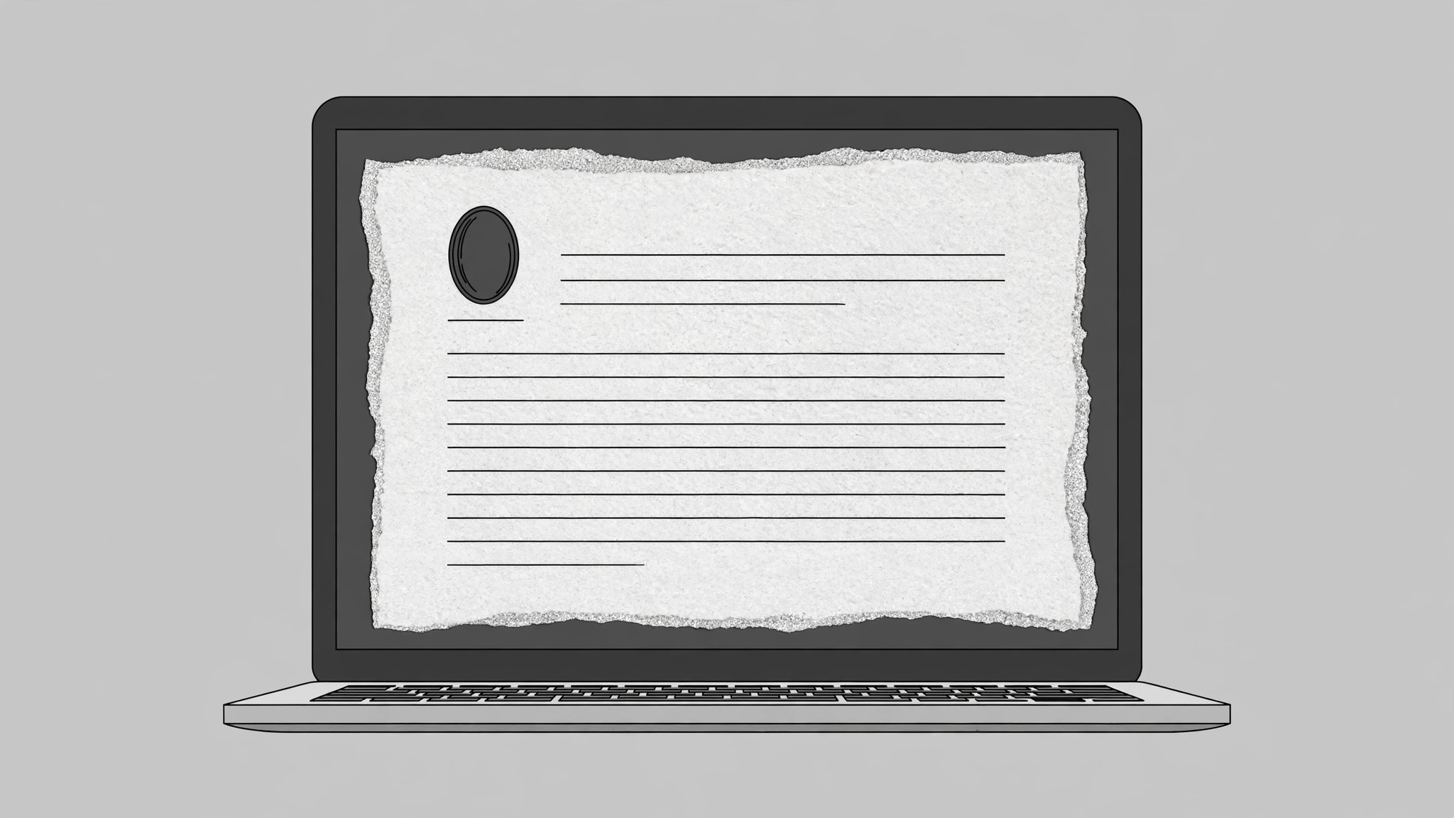 Paper-Texture Resume Site preview