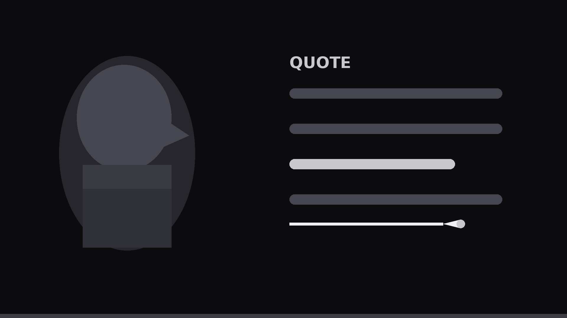 Quote Underline Portrait preview