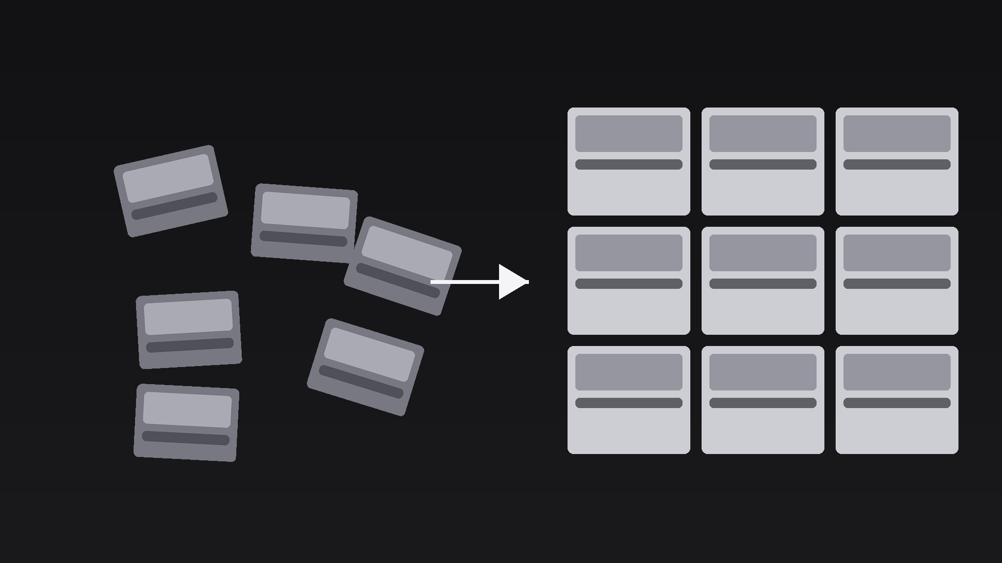 Scattered Images to Presenter Wall preview