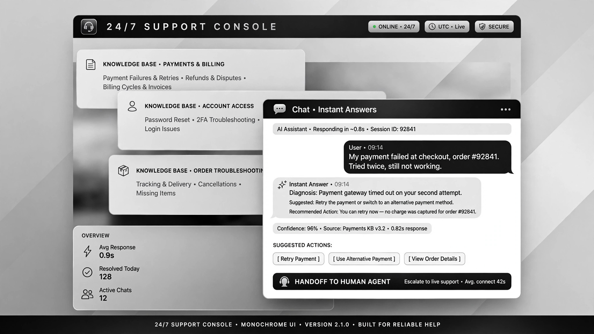 Support Agent preview
