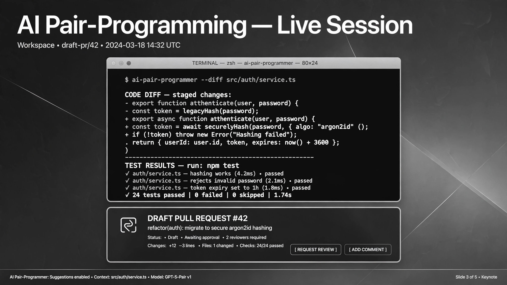 Terminal Coder preview
